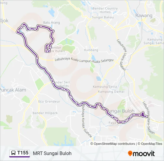 T155  Line Map