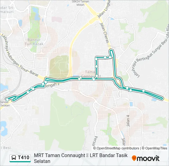 T410  Line Map