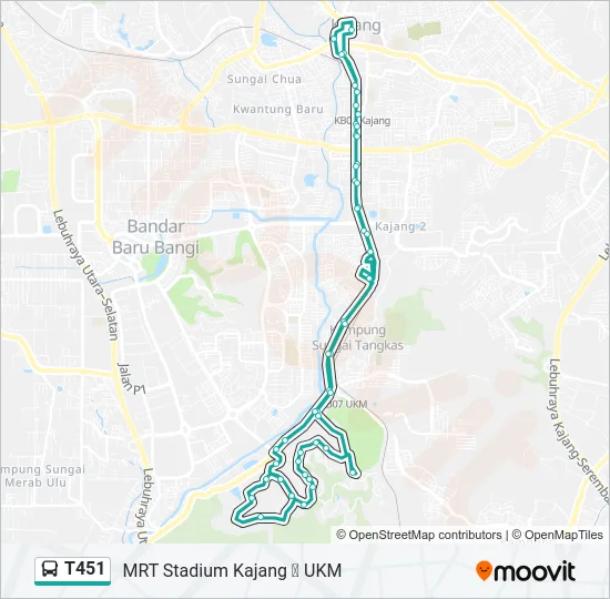 T451  Line Map