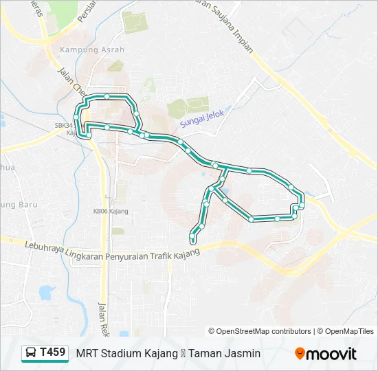T459  Line Map