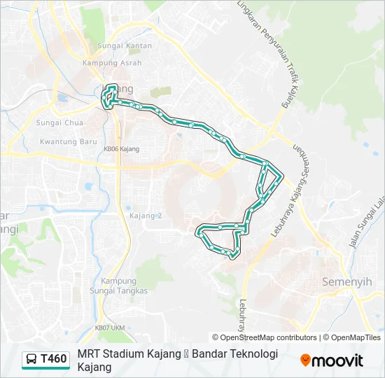 T460  Line Map