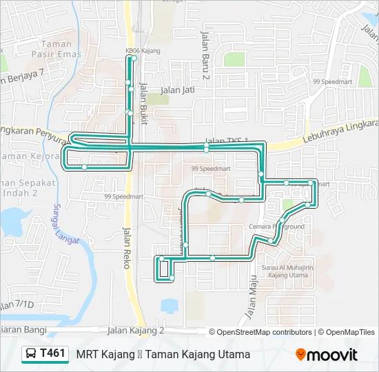 T461  Line Map