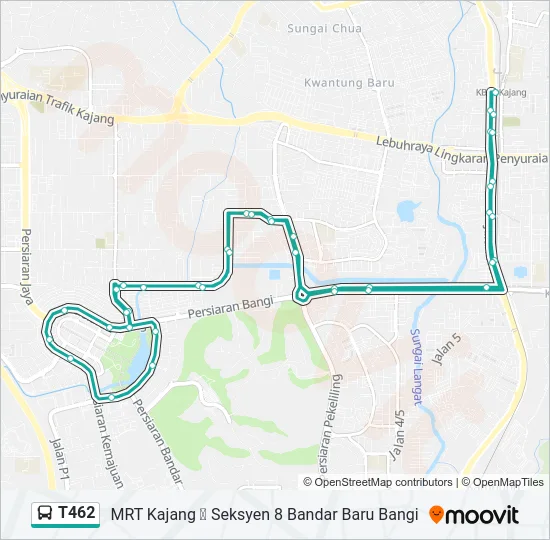 T462  Line Map