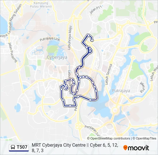 T507  Line Map