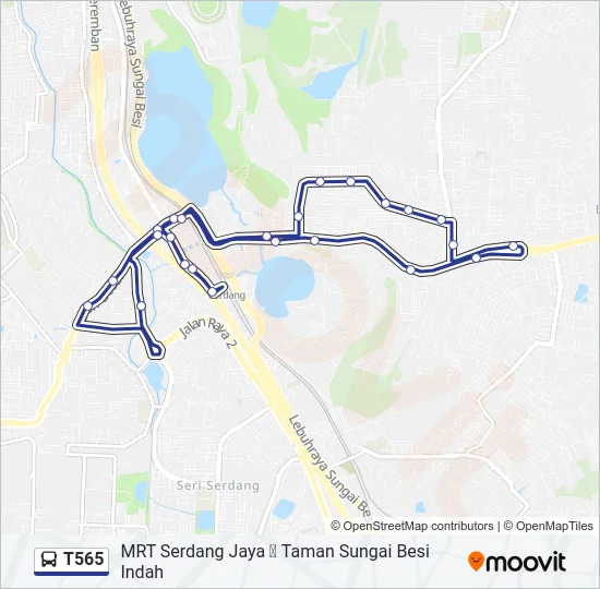 T565  Line Map