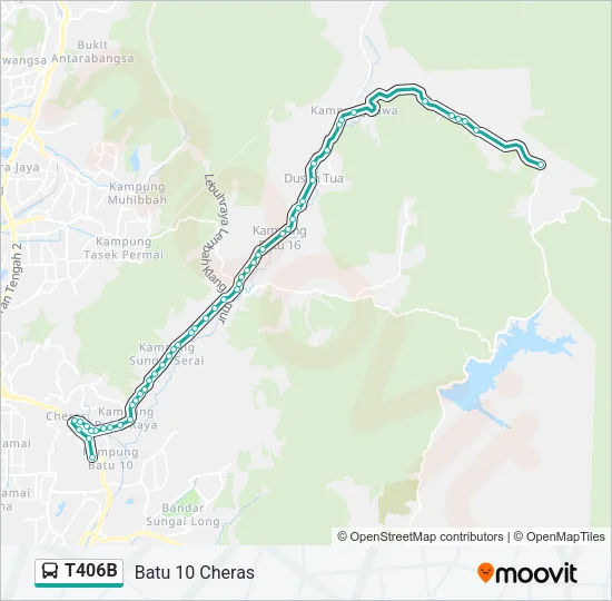 T406B  Line Map