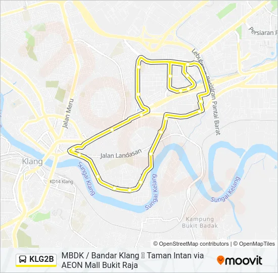KLG2B  Line Map
