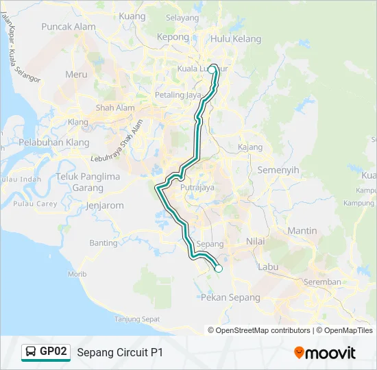 GP02  Line Map