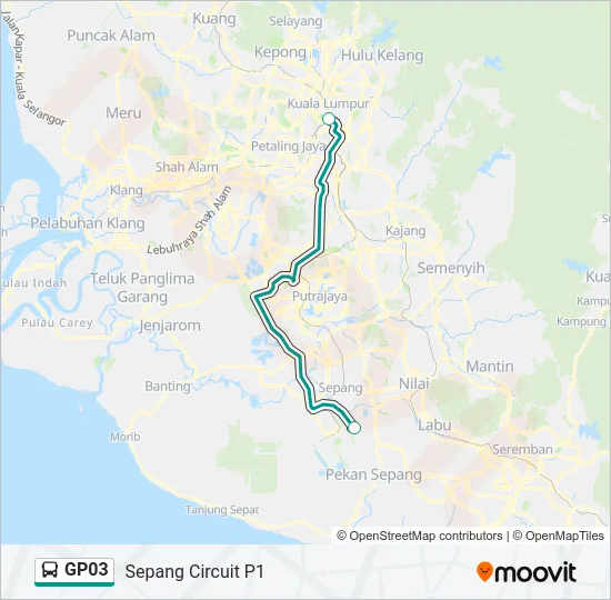 GP03  Line Map