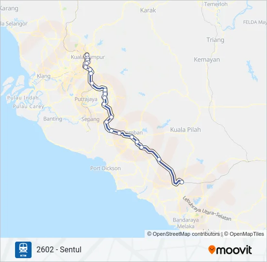 1 Train Line Map