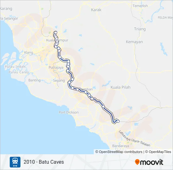 1 Train Line Map