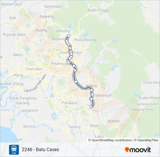 1 Train Line Map