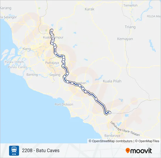 1 Train Line Map