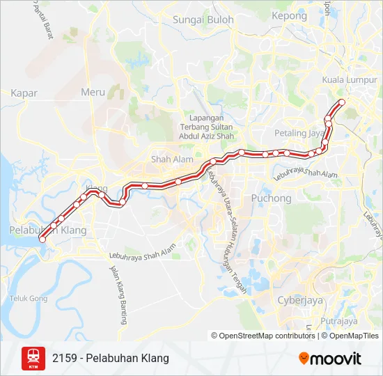 2 Train Line Map