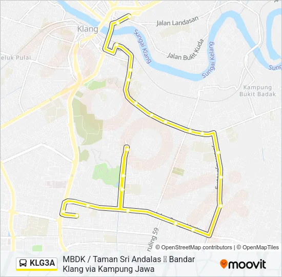 KLG3A  Line Map