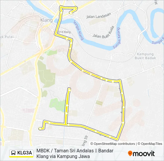 KLG3A  Line Map