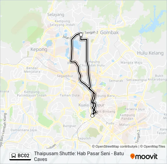 BC02  Line Map