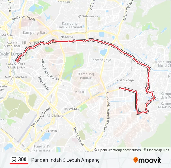 300  Line Map