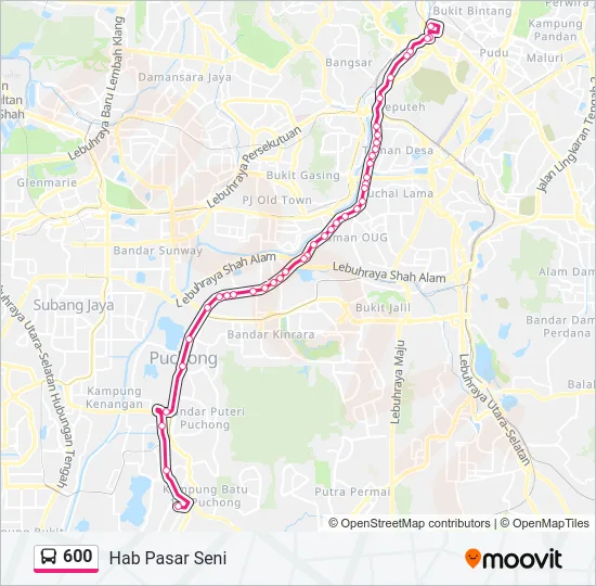 600  Line Map