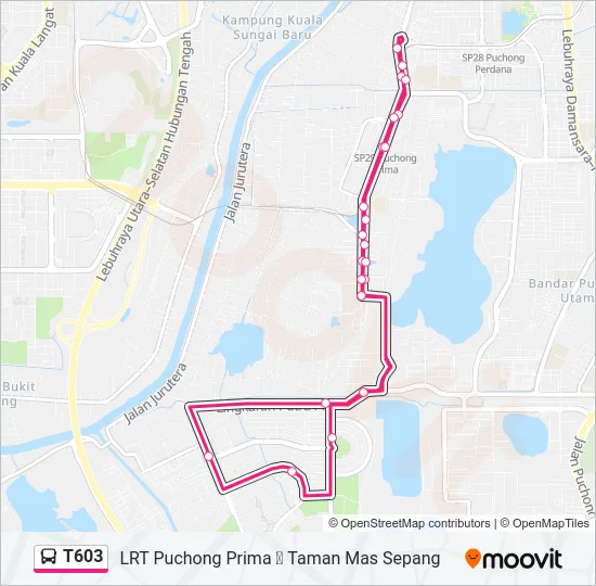 T603  Line Map