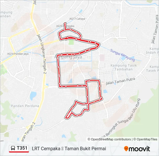 T351  Line Map