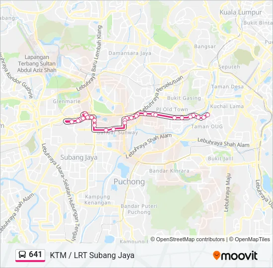 641  Line Map