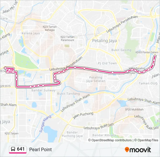 641  Line Map