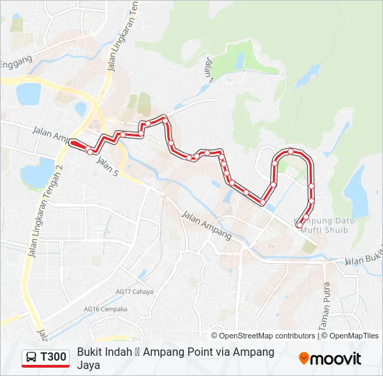 T300  Line Map