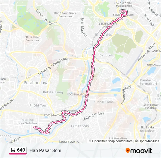 640  Line Map