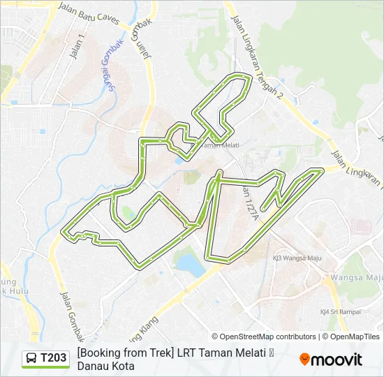 T203  Line Map