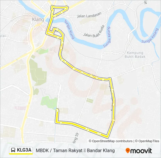 KLG3A  Line Map