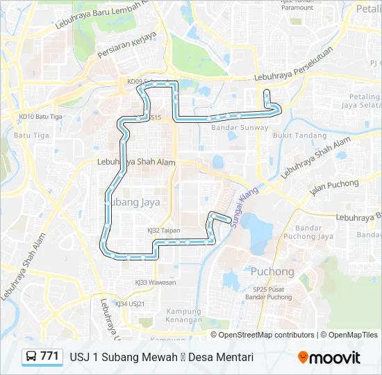 771  Line Map