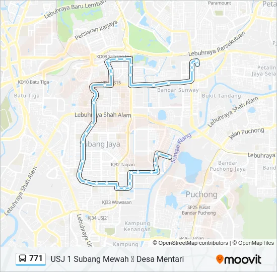 771  Line Map