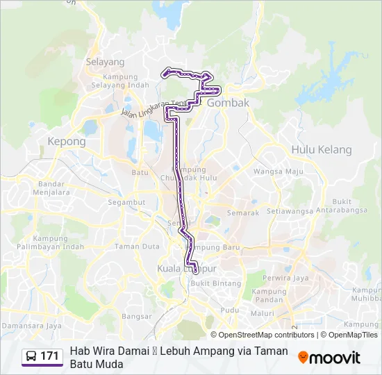 171  Line Map