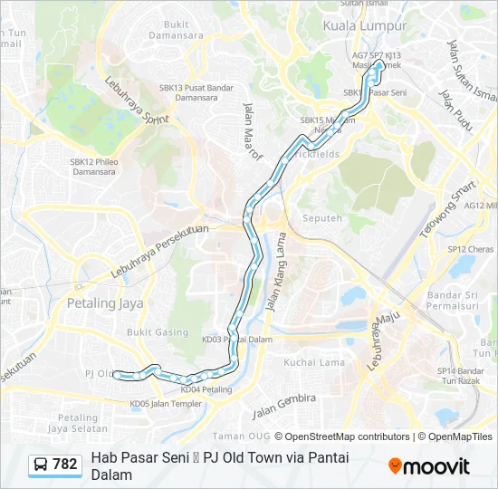 782  Line Map