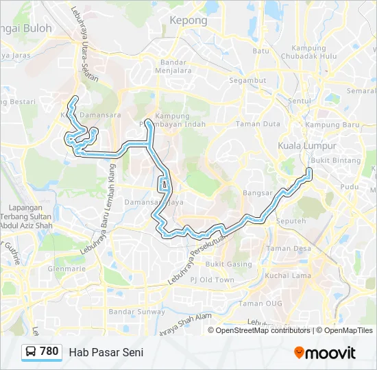 780  Line Map