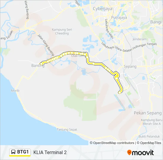BTG1  Line Map