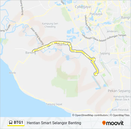 BTG1  Line Map