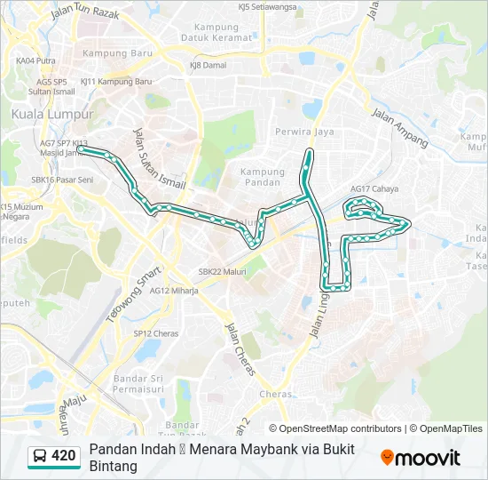 420  Line Map