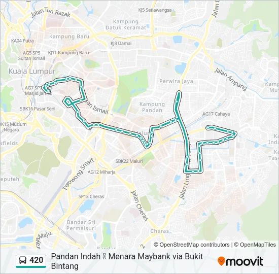 420  Line Map