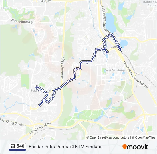 540  Line Map