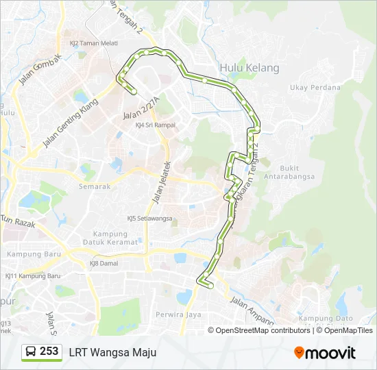 253  Line Map