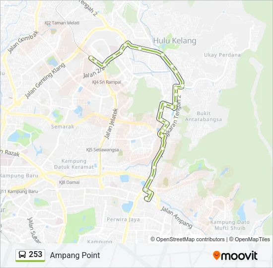 253  Line Map
