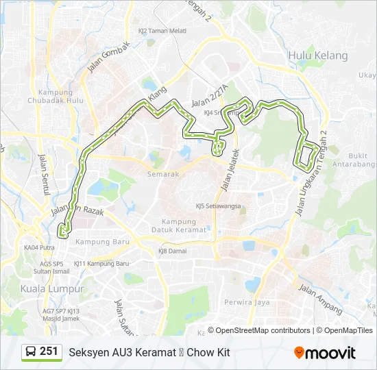 251  Line Map