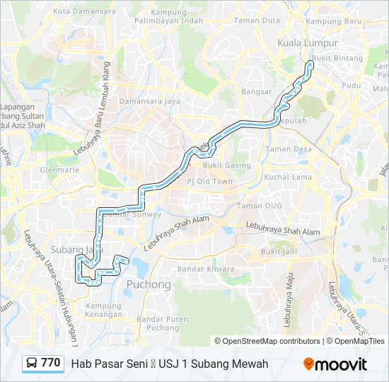 770  Line Map