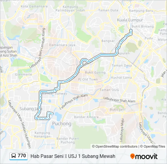 770  Line Map