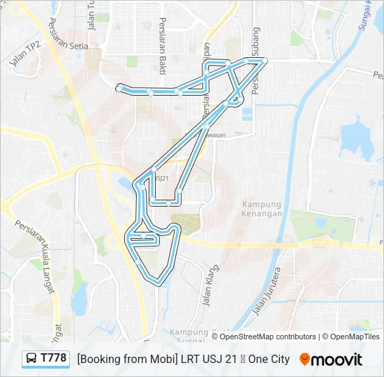 T778  Line Map