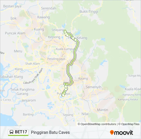 BET17  Line Map