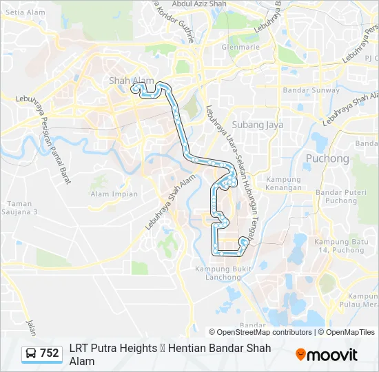 752  Line Map