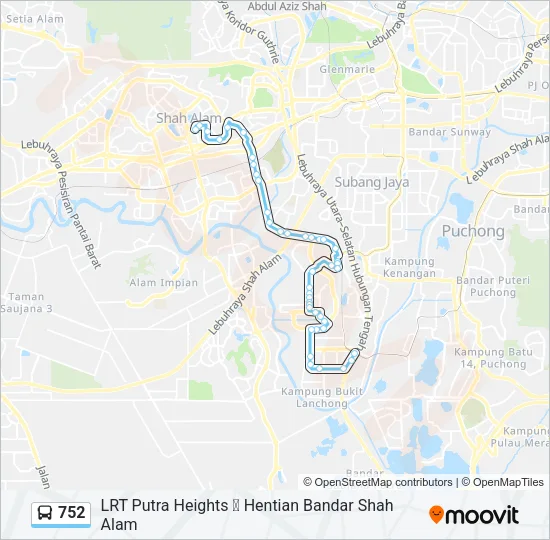 752  Line Map